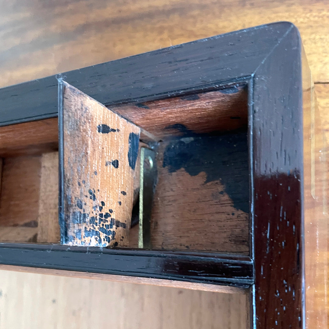 Rosewood Writing Slope & Secret Drawers Campaign Style 1850's ANTIQUE