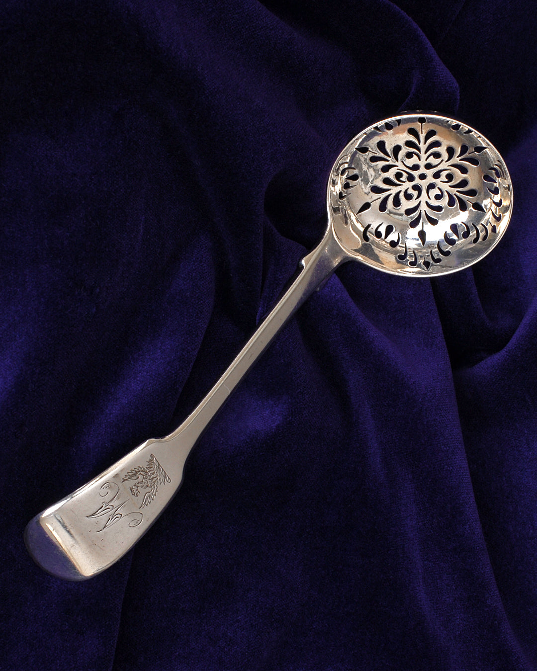 Sterling Silver Sugar Sifter Mary Chawner London 1834 ANTIQUE