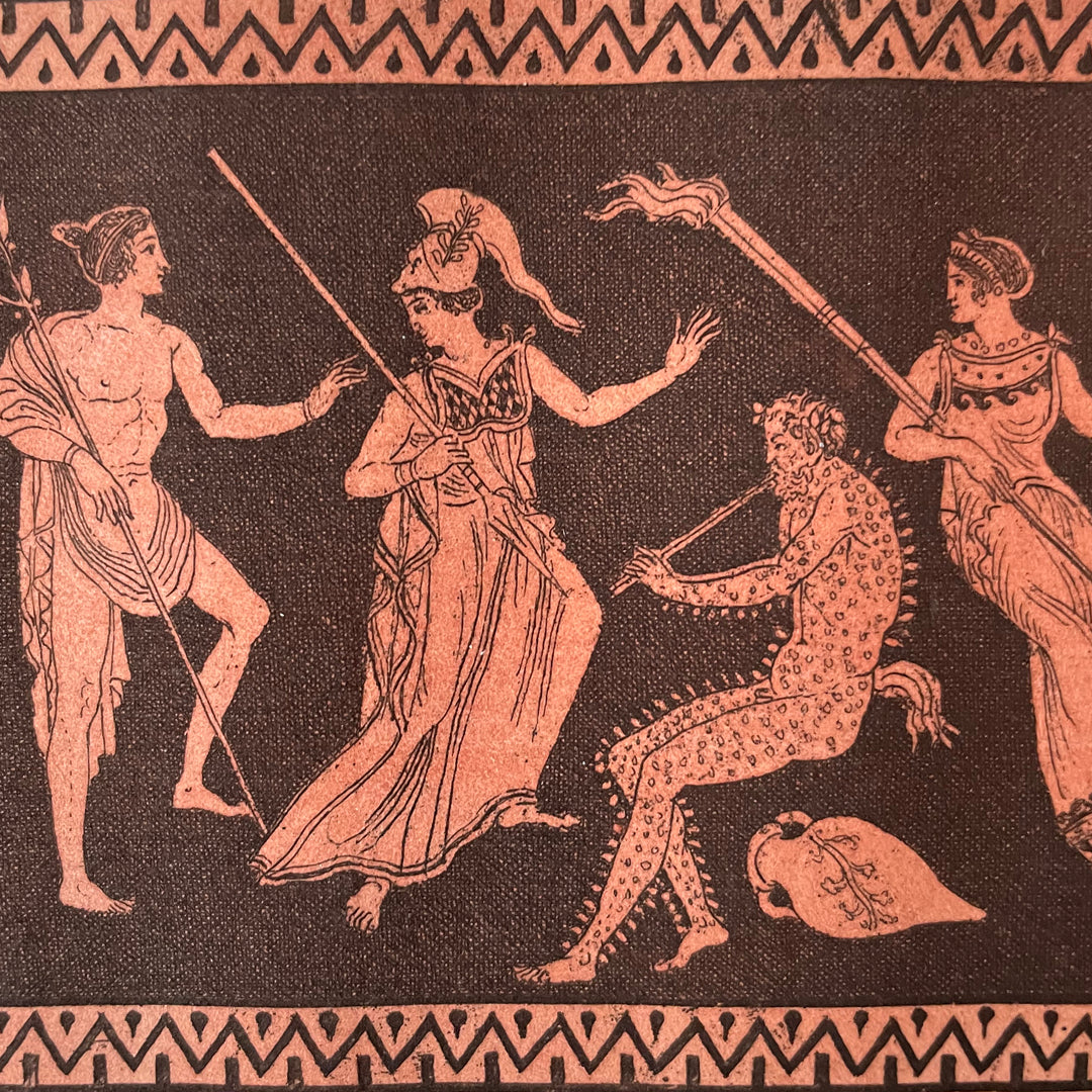 Engraving Apollo & Minerva Plate 40 William Hamilton 1787 ANTIQUE