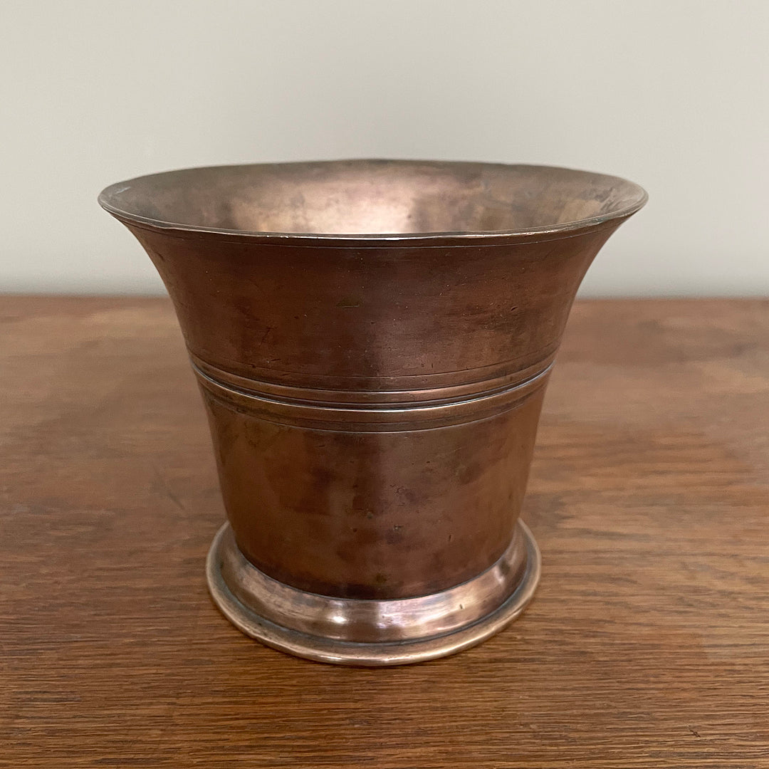 Georgian Bronze Pestle And Mortar c. 1780's ANTIQUES