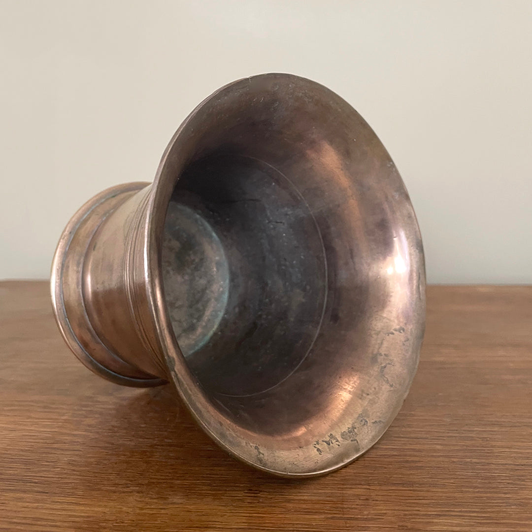 Georgian Bronze Pestle And Mortar c. 1780's ANTIQUES
