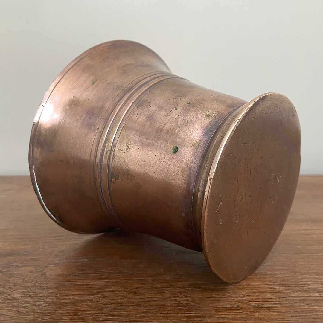 Georgian Bronze Pestle And Mortar c. 1780's ANTIQUES