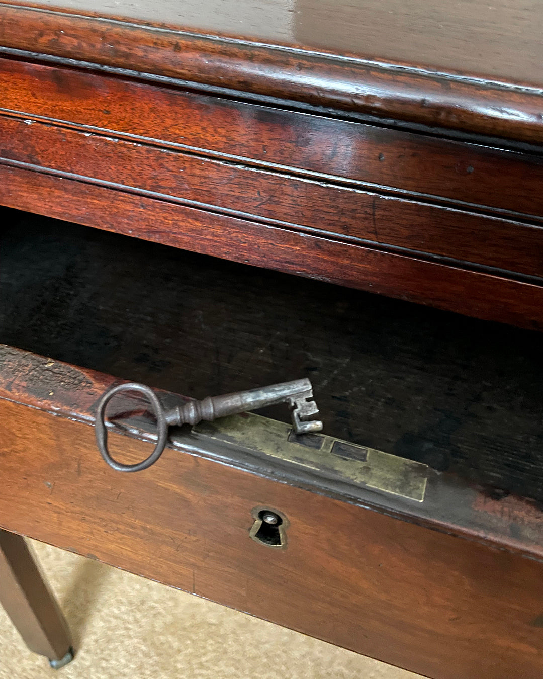 Georgian Draughtsman Table Or Architect's Desk 18th Century ANTIQUE