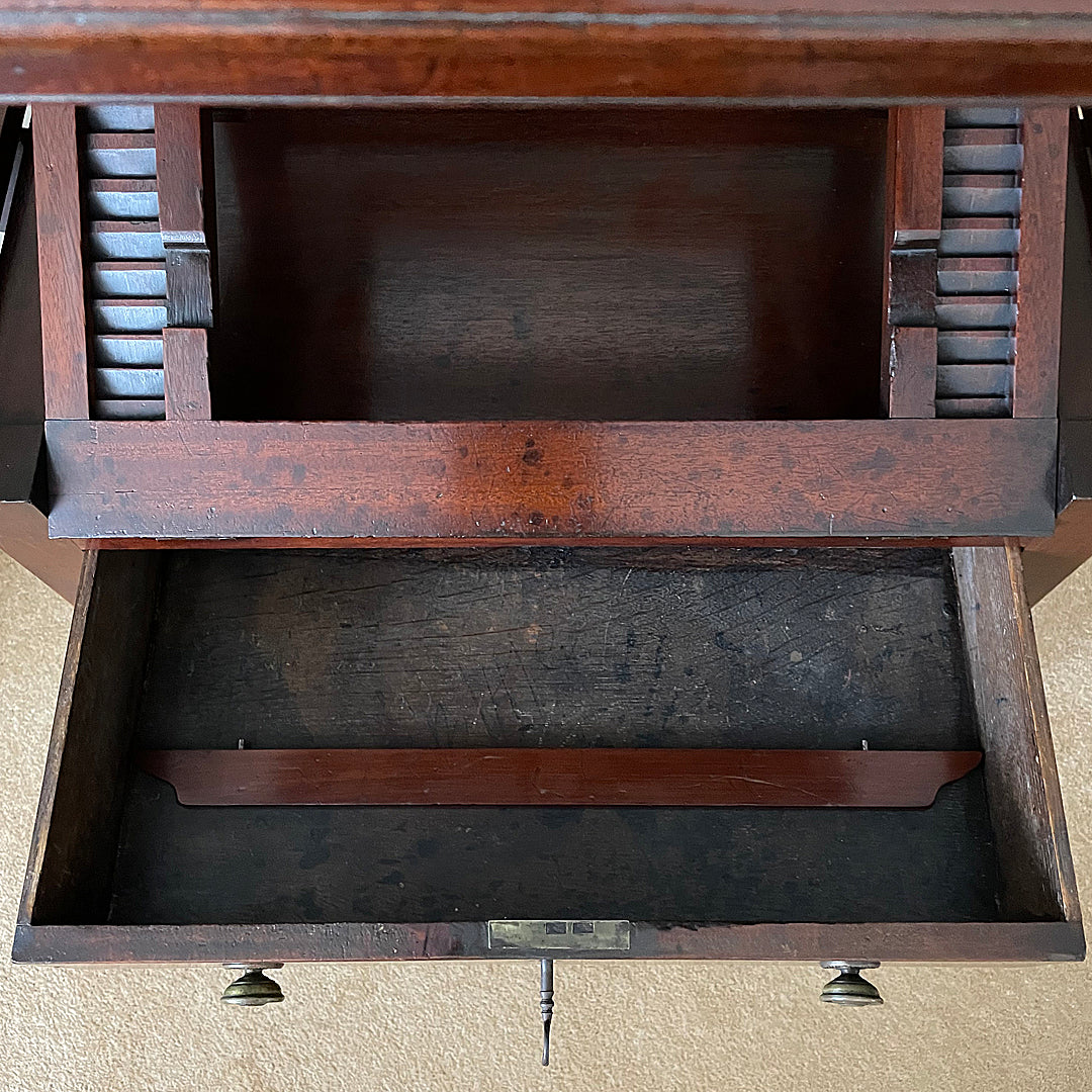 Georgian Draughtsman Table Or Architect's Desk 18th Century ANTIQUE