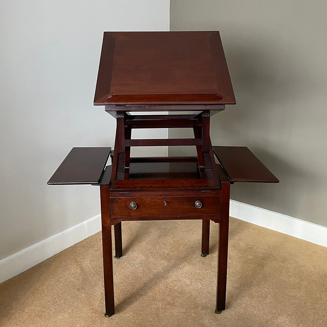Georgian Draughtsman Table Or Architect's Desk 18th Century ANTIQUE