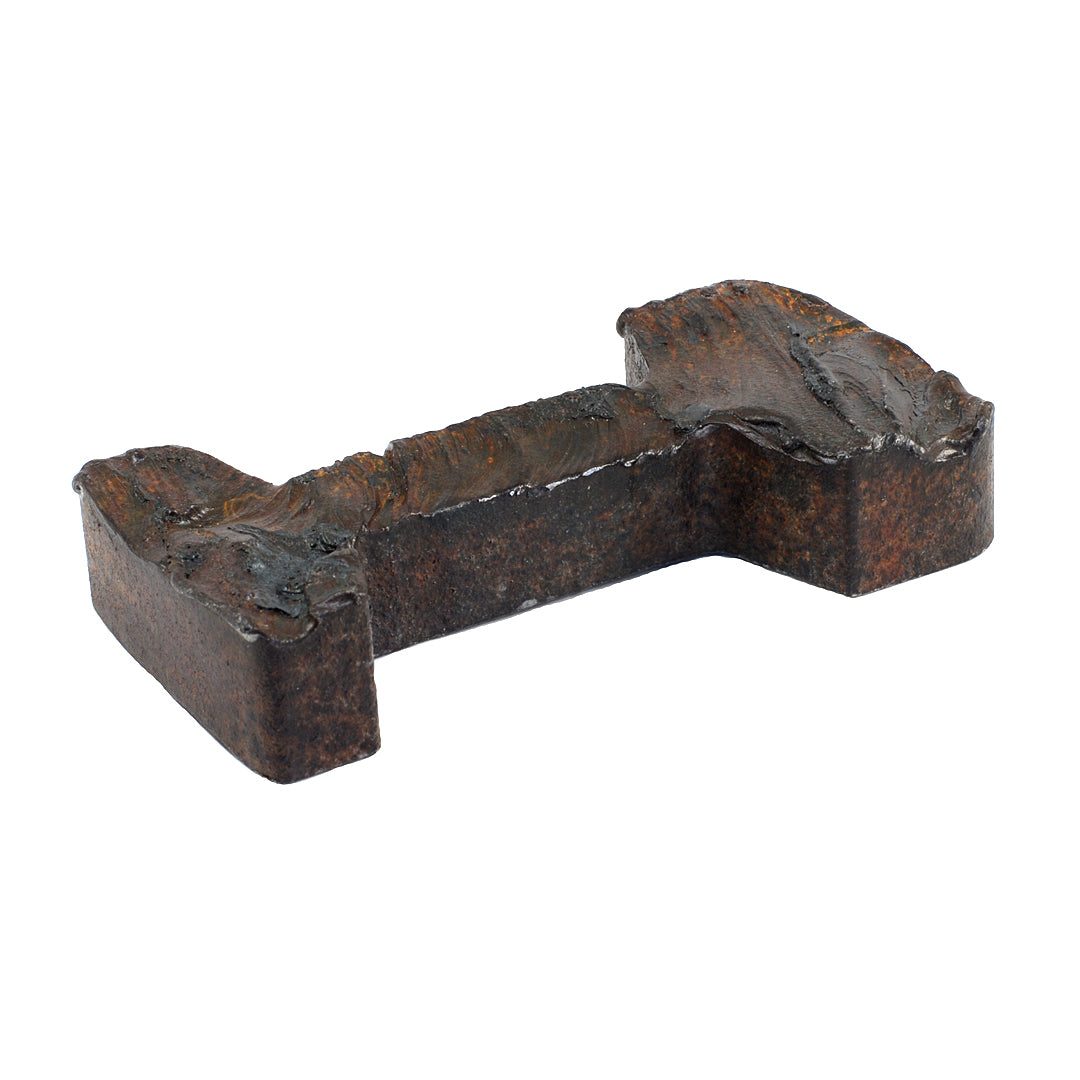 Paperweight Reclaimed Railway Track Weathered Finish VINTAGE