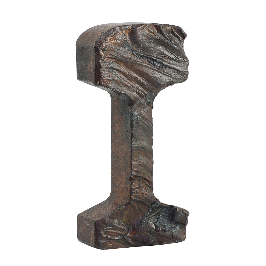 Paperweight Reclaimed Railway Track Weathered Finish VINTAGE