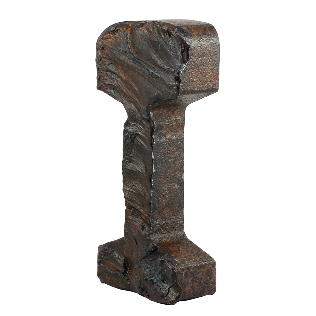 Paperweight Reclaimed Railway Track Weathered Finish VINTAGE