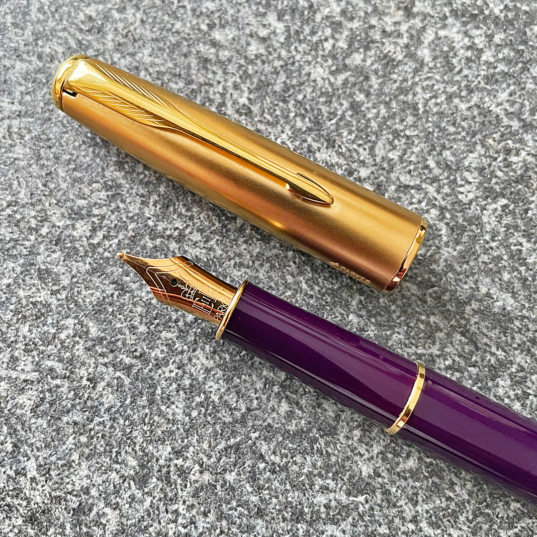 Parker Sonnet Fountain Pen Accession EIIR Gold 2002 Unused COLLECTABLE