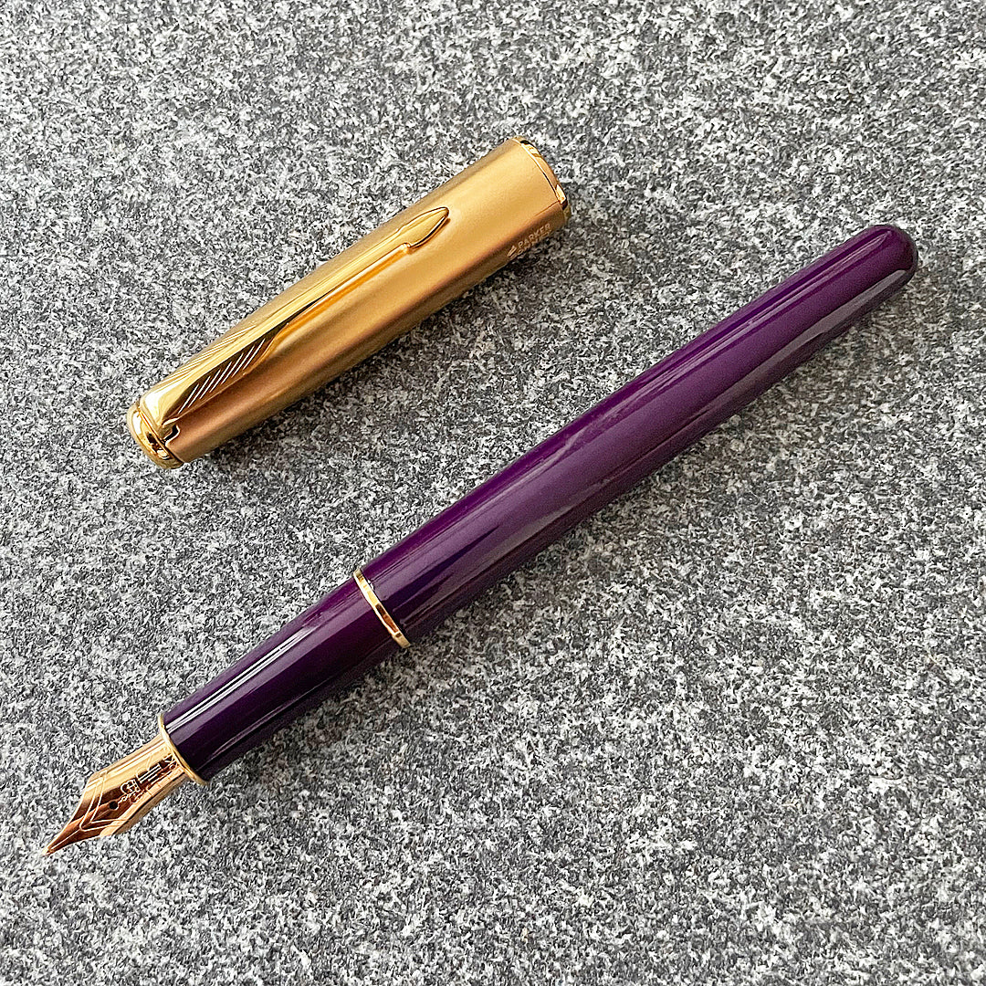 Parker Sonnet Fountain Pen Accession EIIR Gold 2002 Unused COLLECTABLE