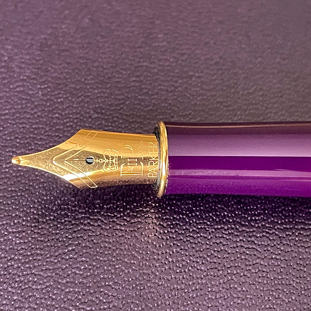 Parker Sonnet Fountain Pen Accession EIIR Gold 2002 Unused COLLECTABLE