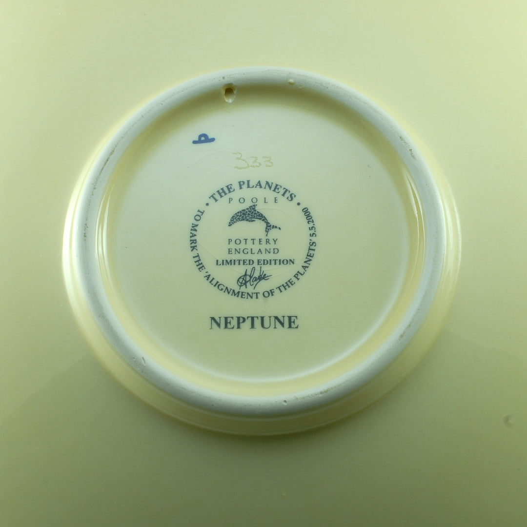 Poole Pottery Charger Plate The Planets Neptune 26cm COLLECTABLE