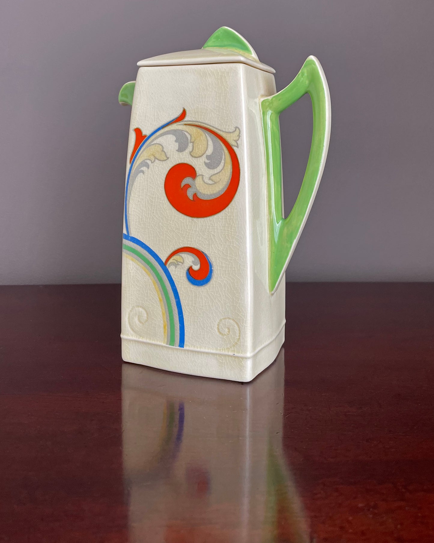 Royal Doulton Syren Duveen Coffee Set For Six Art Deco 1930's VINTAGE