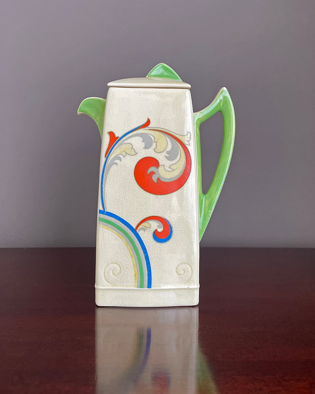 Royal Doulton Syren Duveen Coffee Set For Six Art Deco 1930's VINTAGE