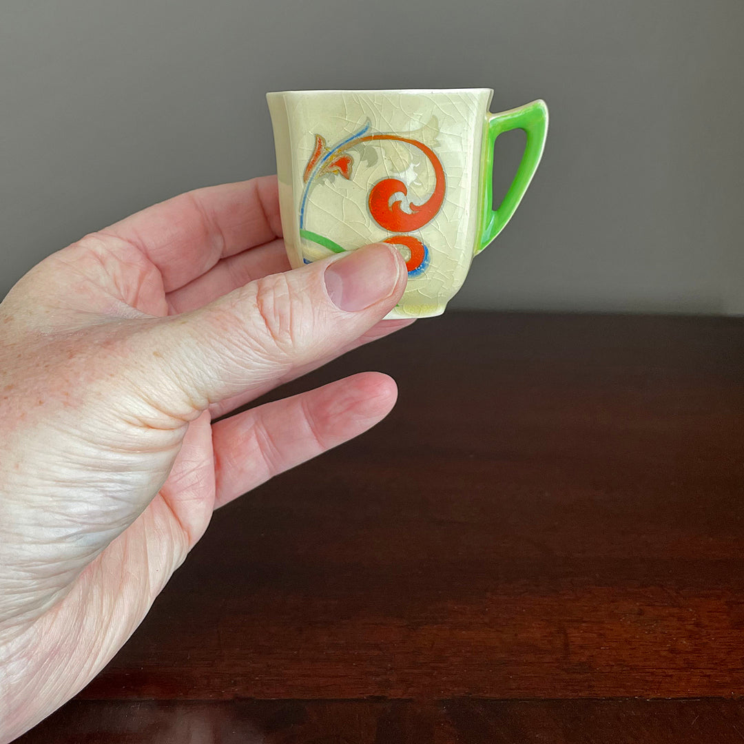 Royal Doulton Syren Duveen Coffee Set For Six Art Deco 1930's VINTAGE