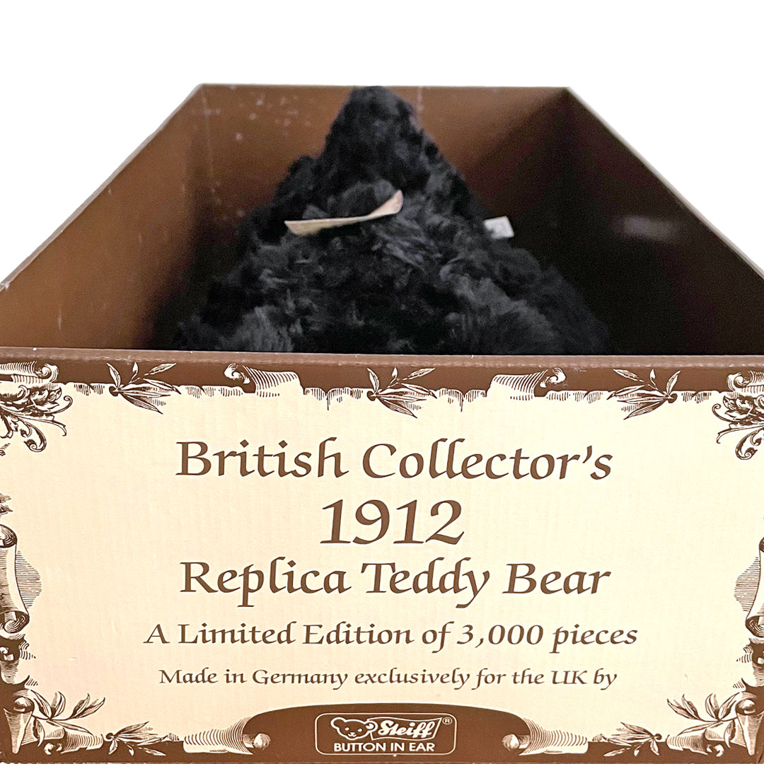 Steiff British Collector's 1912 Replica Titanic Teddy Bear 48cm/19" 1991 COLLECTABLE