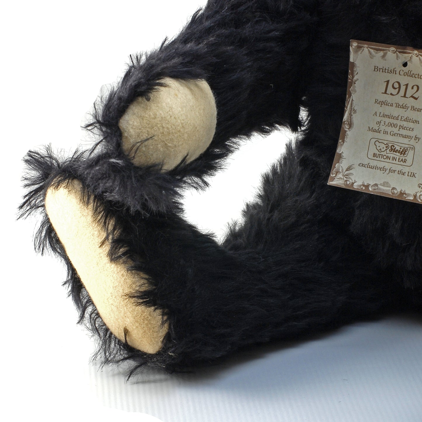 Steiff British Collector's 1912 Replica Titanic Teddy Bear 48cm/19" 1991 COLLECTABLE