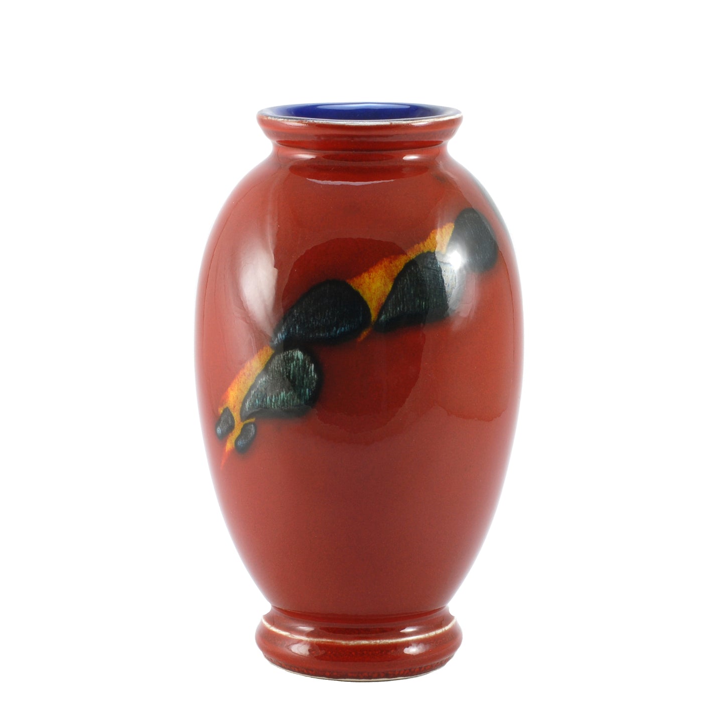 Poole Pottery Vase Odyssey Design 18cm VINTAGE