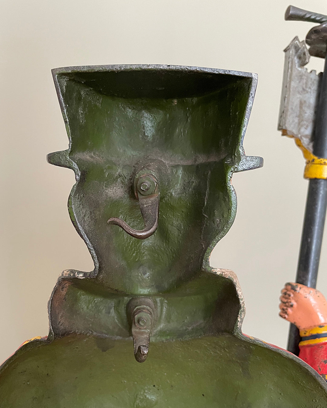 Fireside Companion Beefeater Cast Iron Stand English c. 1910 ANTIQUE