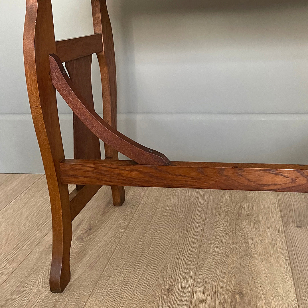 Arts and Crafts Oak Side Table c. 1910 ANTIQUE