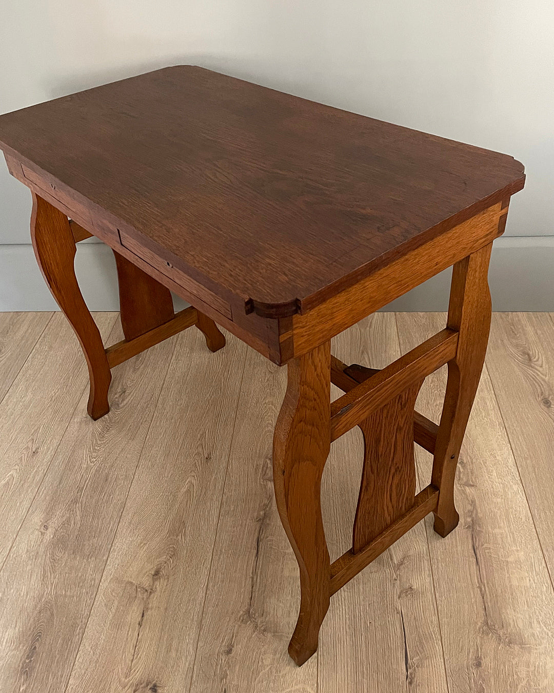 Arts and Crafts Oak Side Table c. 1910 ANTIQUE
