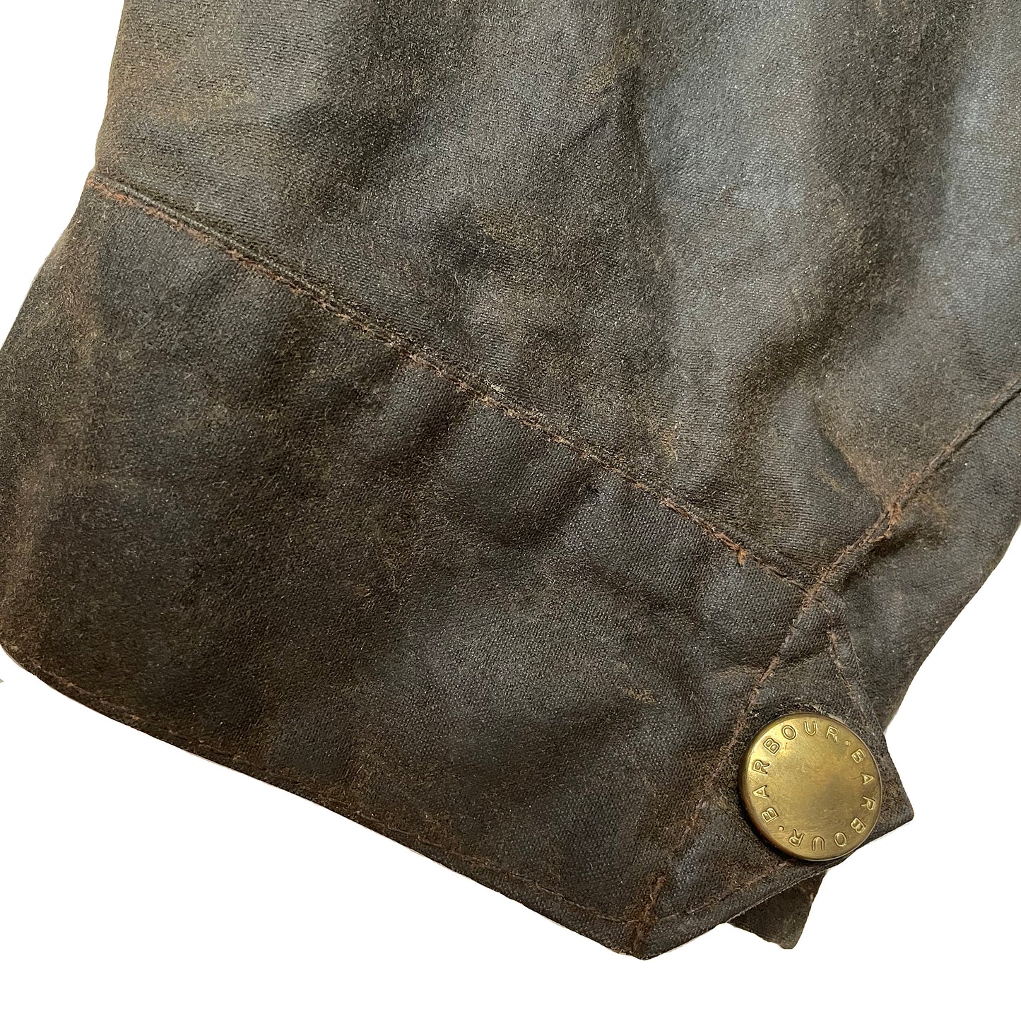 Barbour NATO M12 International Waxed Jacket Olive Green 46 XL VINTAGE