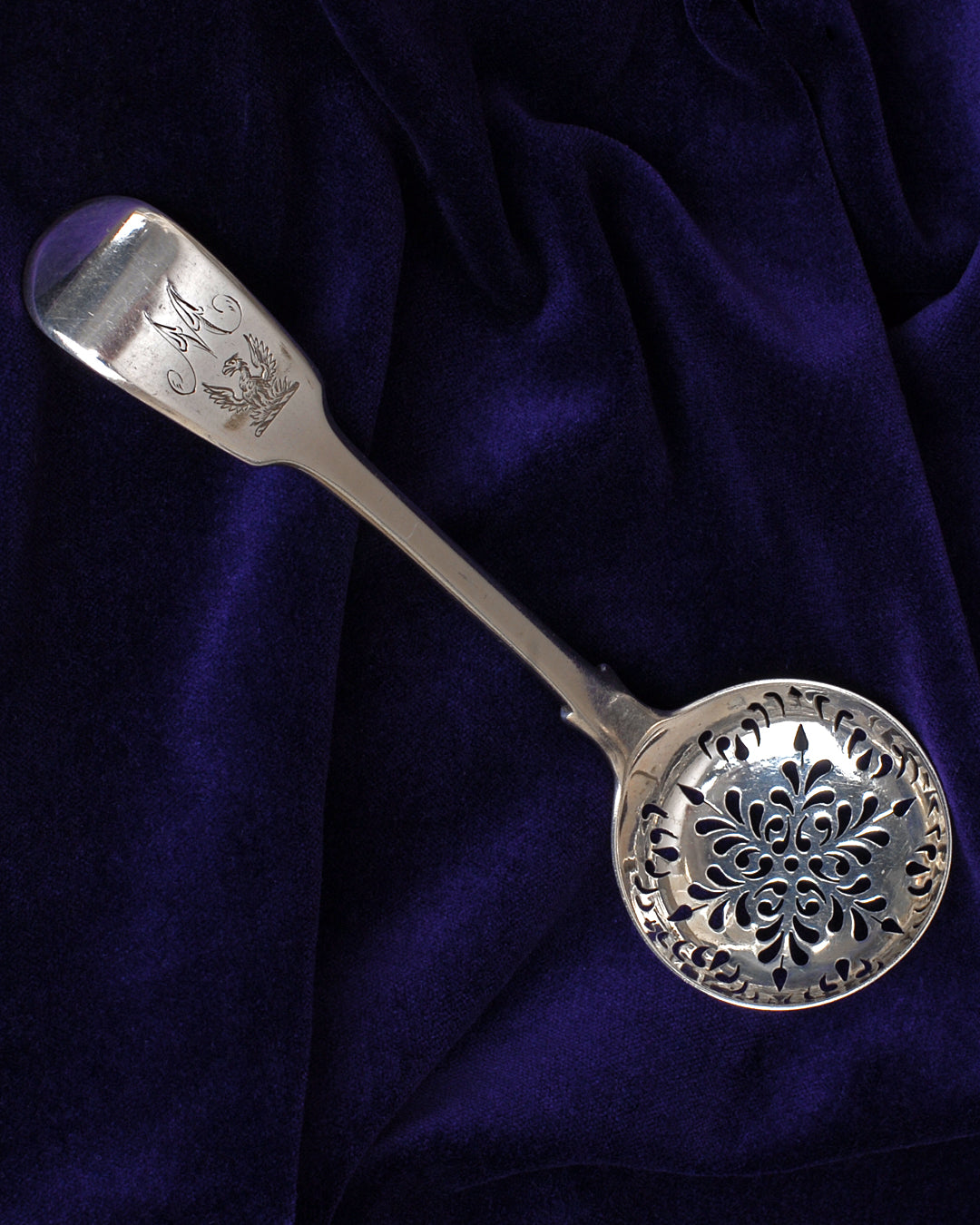 Sterling Silver Sugar Sifter Mary Chawner London 1834 ANTIQUE