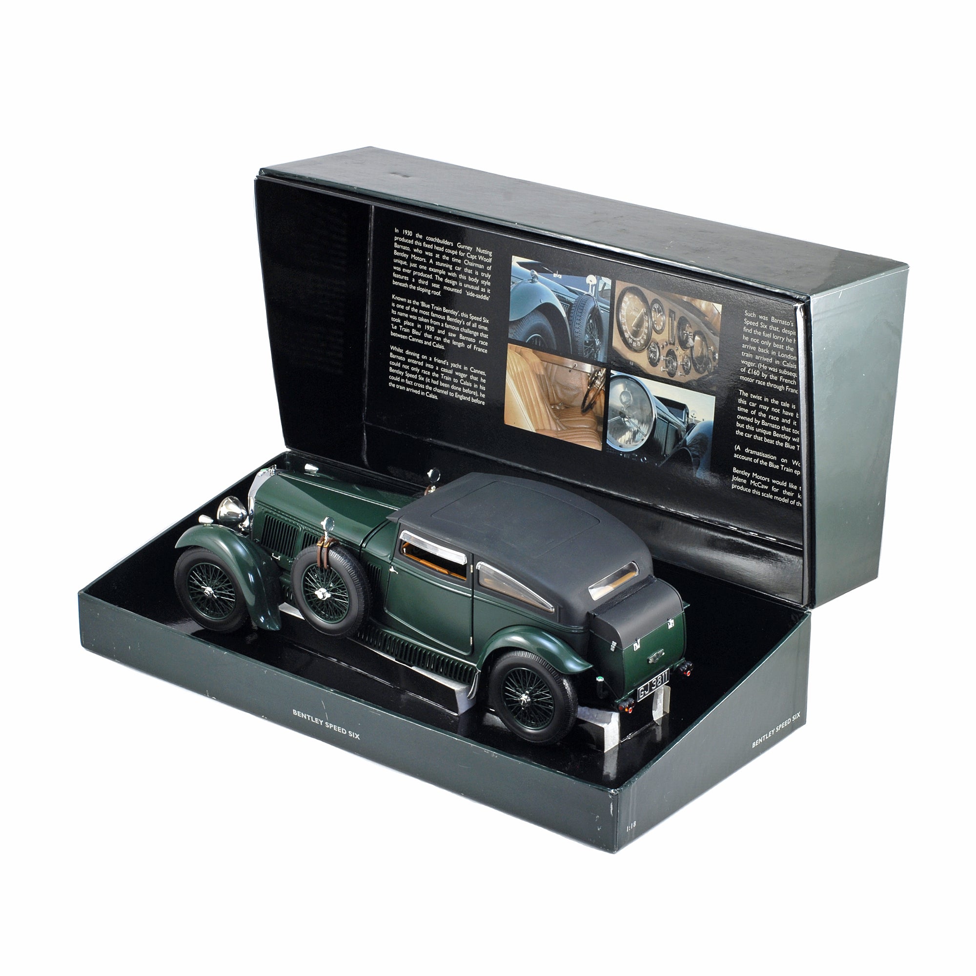Minichamps Bentley Speed Six 'Blue Train' 1:18 COLLECTABLE – Rocco