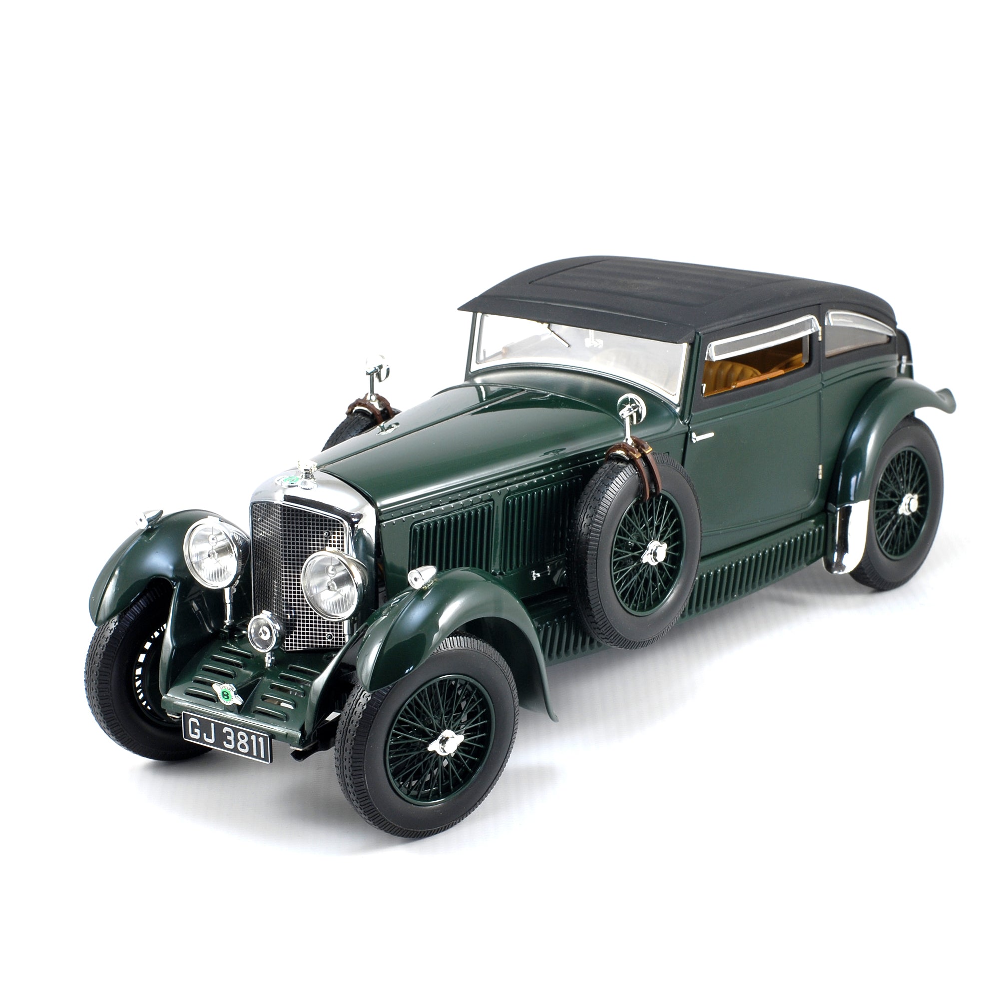 ミニチャンプス　1/18 ベントレー　ブルートレイン ミニチャンプス 1/18 ベントレー 6，5リッター ”ブルー