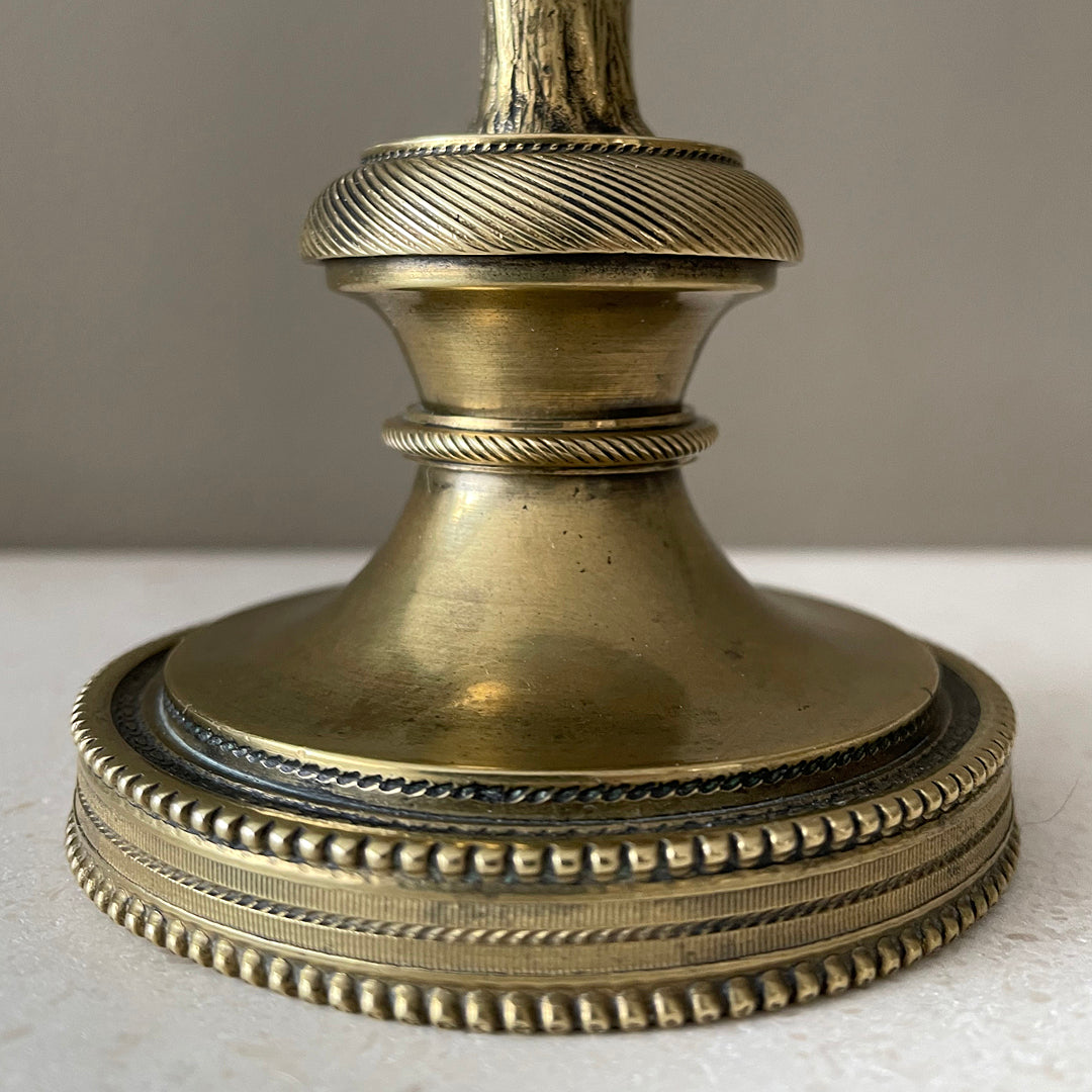 A Brass Eagle Paperweight On Gilded Bronze English Regency ANTIQUE