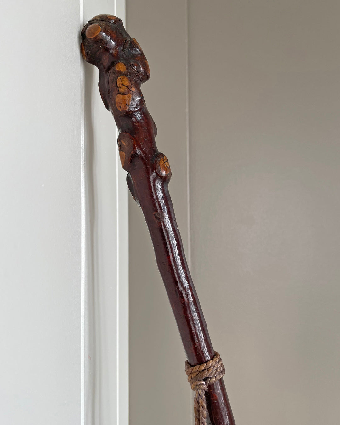 Fox Parasol Camel Canopy & Blackthorn Handle & Tassel VINTAGE