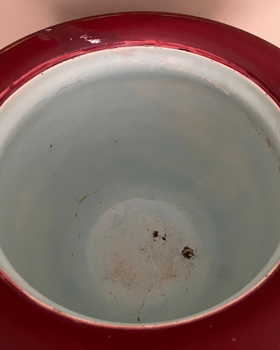 A Large Burmantofts Style Jardeniere Glazed Pottery c. 1895 ANTIQUE