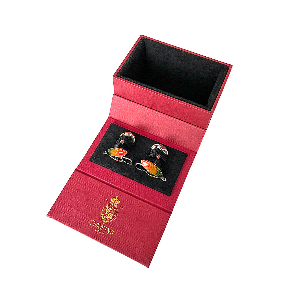 Deakin & Francis Sterling Silver Fly Fishing Cufflinks NEW COLLECTABLE