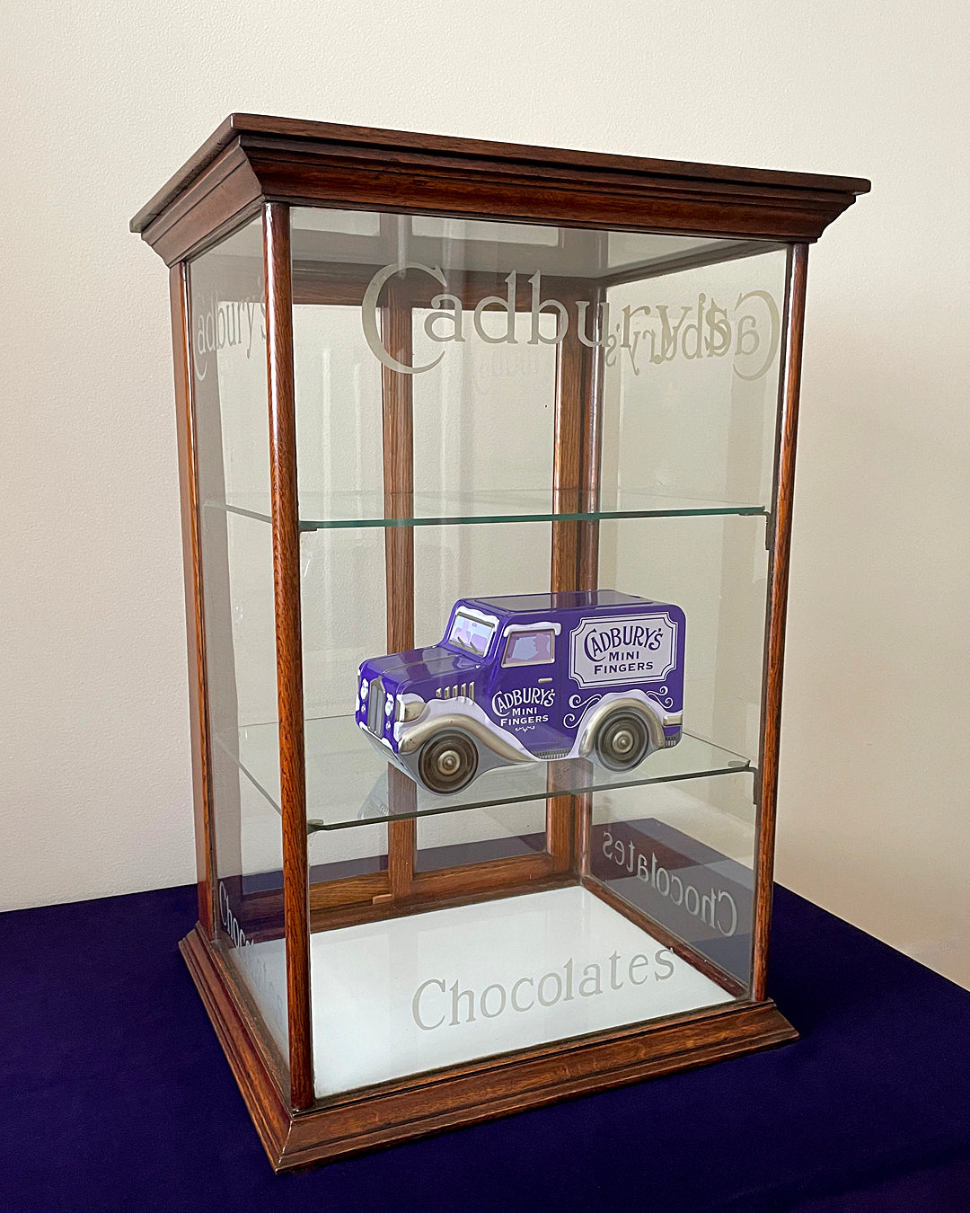 Cadbury's Chocolates Shop Counter Display Cabinet Edwardian (1901-1910) ANTIQUE