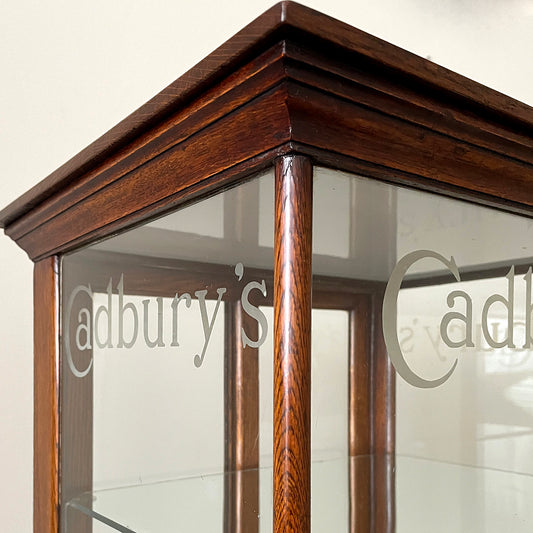 Cadbury's Chocolates Shop Counter Display Cabinet Edwardian (1901-1910) ANTIQUE