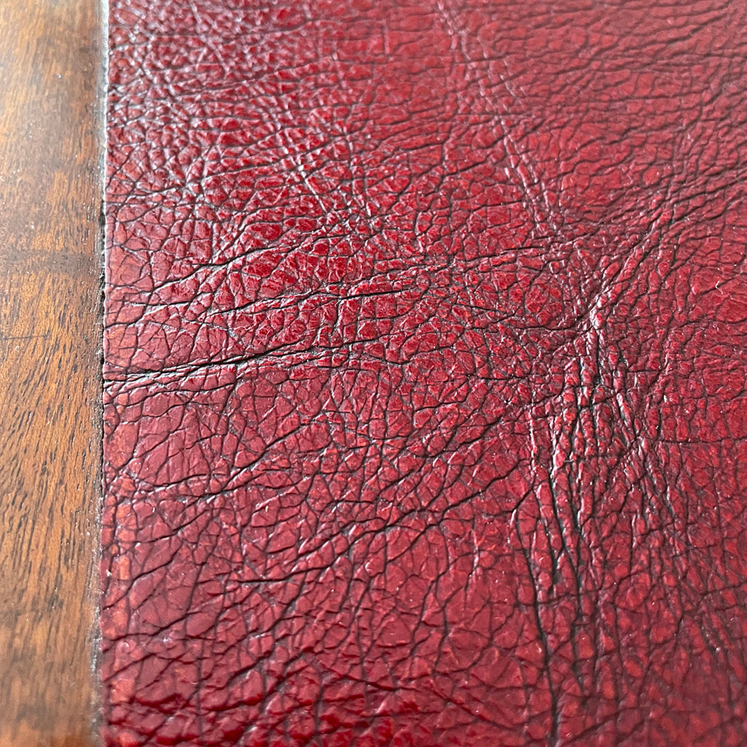 Compact Writing Table & Desk Mahogany & Leather Victorian (1860-1880) ANTIQUE