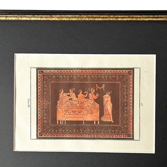 Engraving Feast Of Venus Plate 13 William Hamilton 1787 ANTIQUE