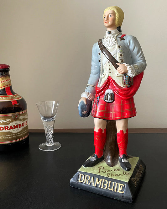 Drambuie Advertising Figurine Bonnie Prince Charlie Ceramic VINTAGE