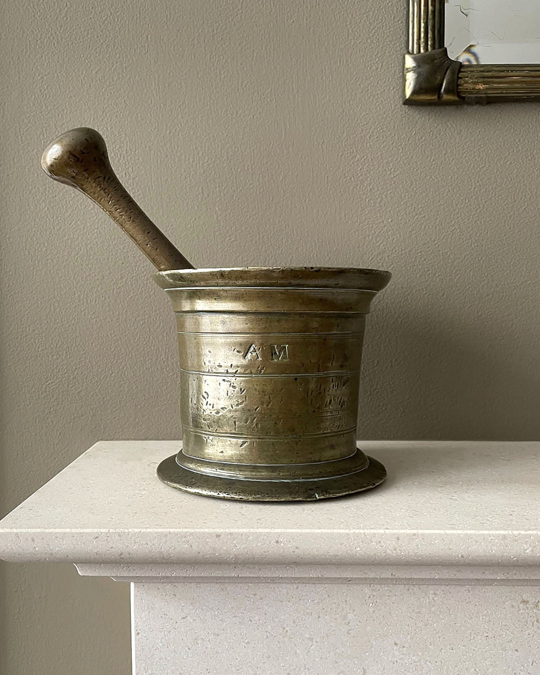 Georgian Bronze Pestle & Mortar English 17th Century ANTIQUE – Rocco ...