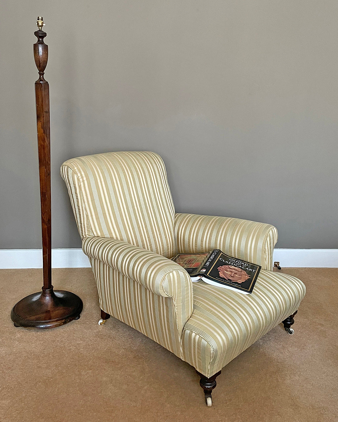 Country House Armchair In The Manner Of Howard & Sons 1930's VINTAGE