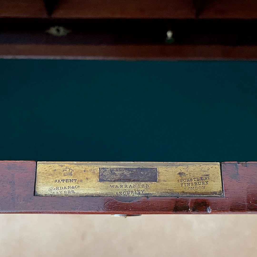 W. Day Secretaire Campaign Chest Early 19th Century ANTIQUE