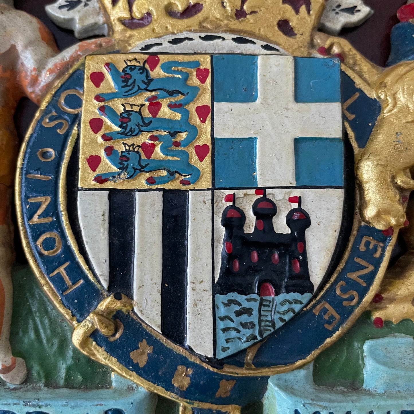 Royal Warrant Coat Of Arms Duke Of Edinburgh Motor Car Distributors 1950's VINTAGE