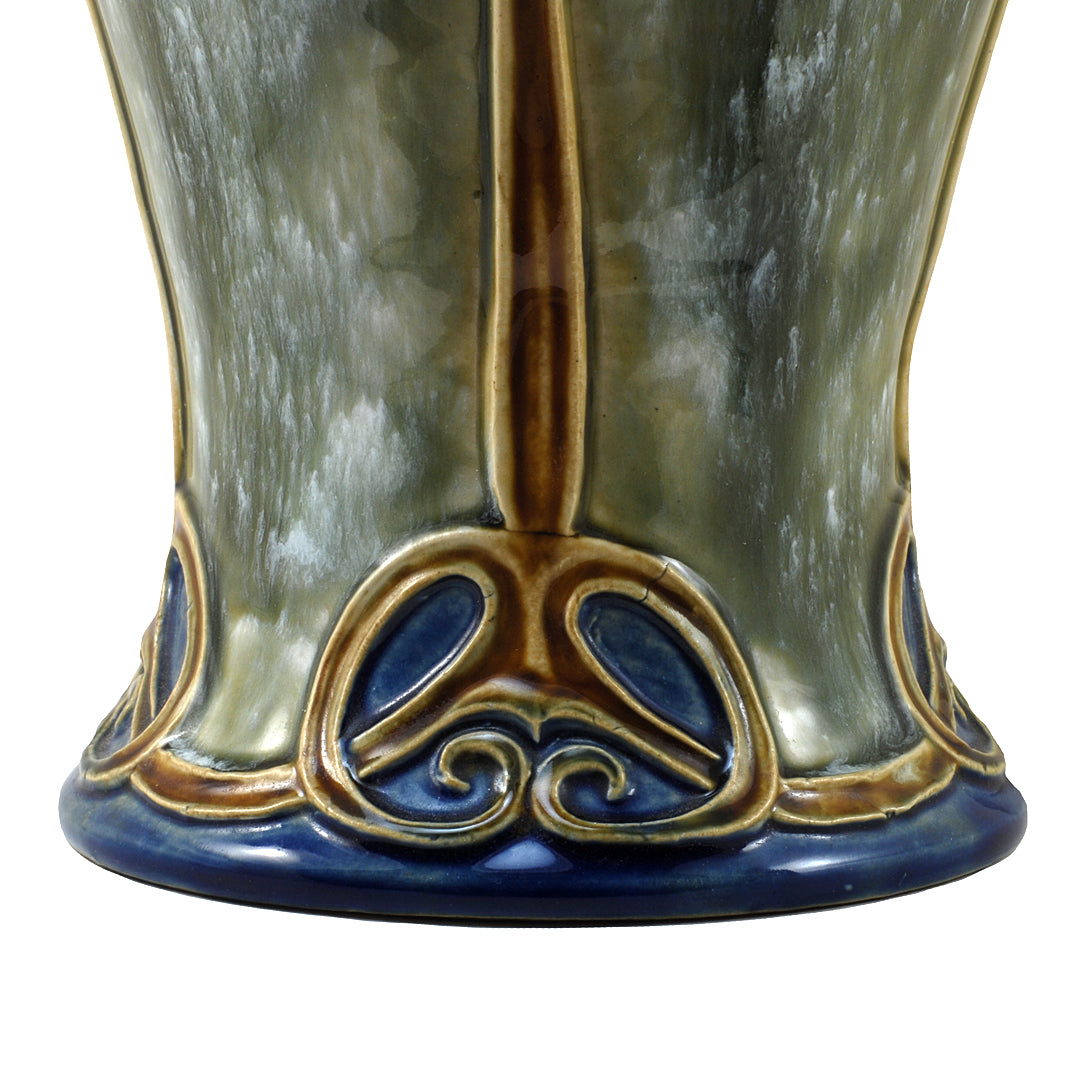 Royal Doulton Lambeth Vase 45.5cm Art Nouveau Eliza Simmance 1906 ANTIQUE