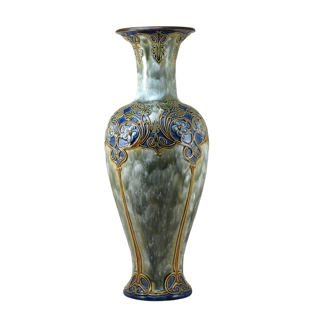 Royal Doulton Lambeth Vase 45.5cm Art Nouveau Eliza Simmance 1906 ANTIQUE