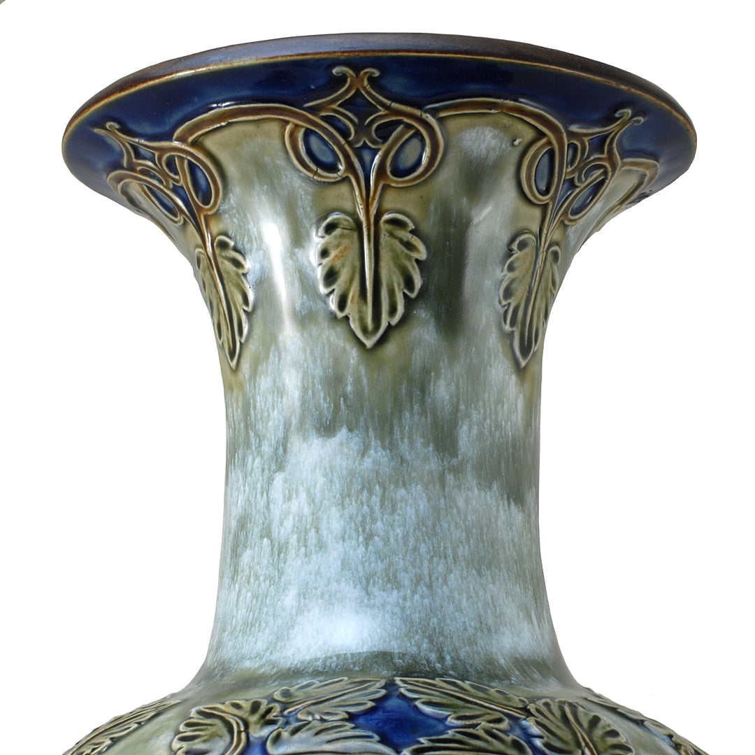 Royal Doulton Lambeth Vase 45.5cm Art Nouveau Eliza Simmance 1906 ANTIQUE