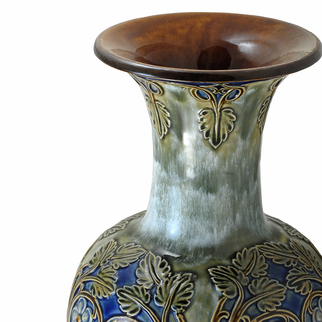 Royal Doulton Lambeth Vase 45.5cm Art Nouveau Eliza Simmance 1906 ANTIQUE