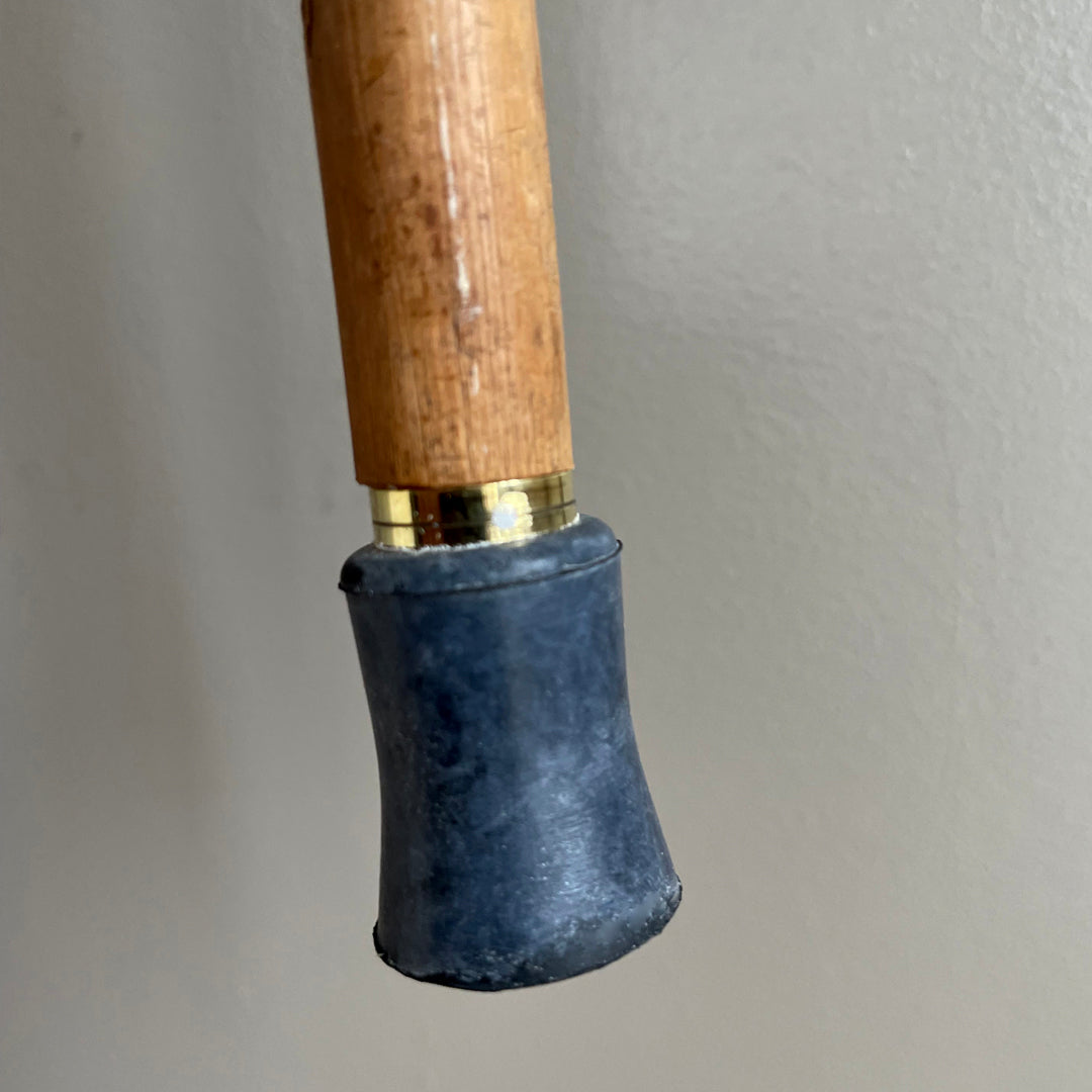 A Sycamore Wood Walking Stick Crook Handle Length 85cm / 33.5" ANTIQUE