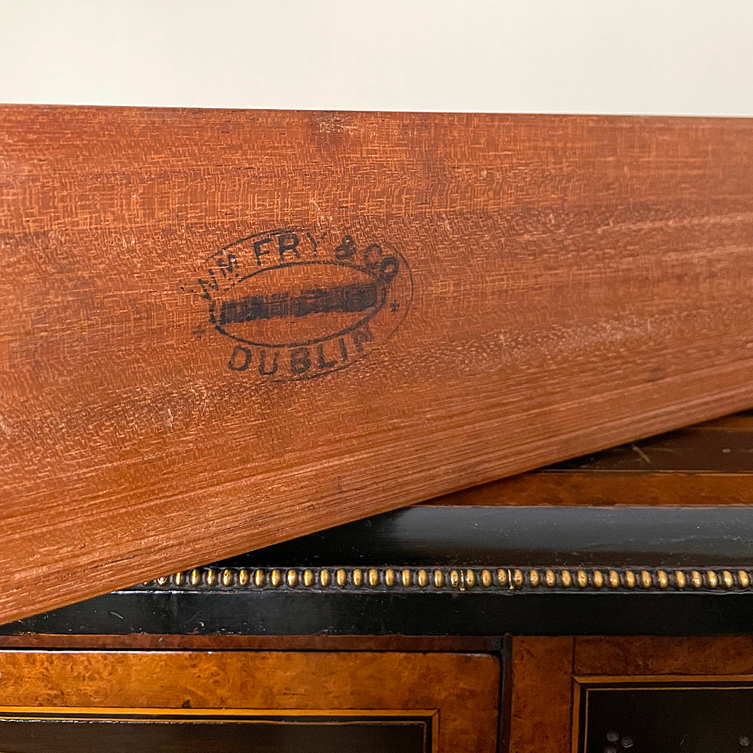 William Fry & Co Aesthetic Movement Writing Desk / Table Irish 1870's ANTIQUE